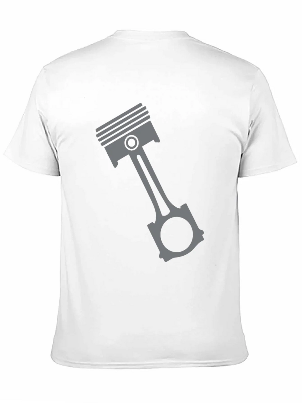 Piston Graphic Tee - Black Engine Enthusiast T-Shirt