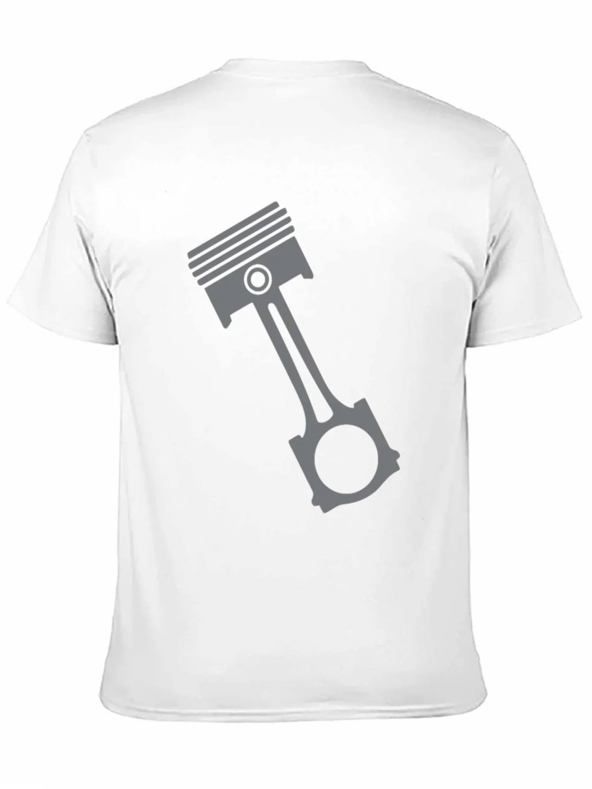 Piston Graphic Tee - Black Engine Enthusiast T-Shirt