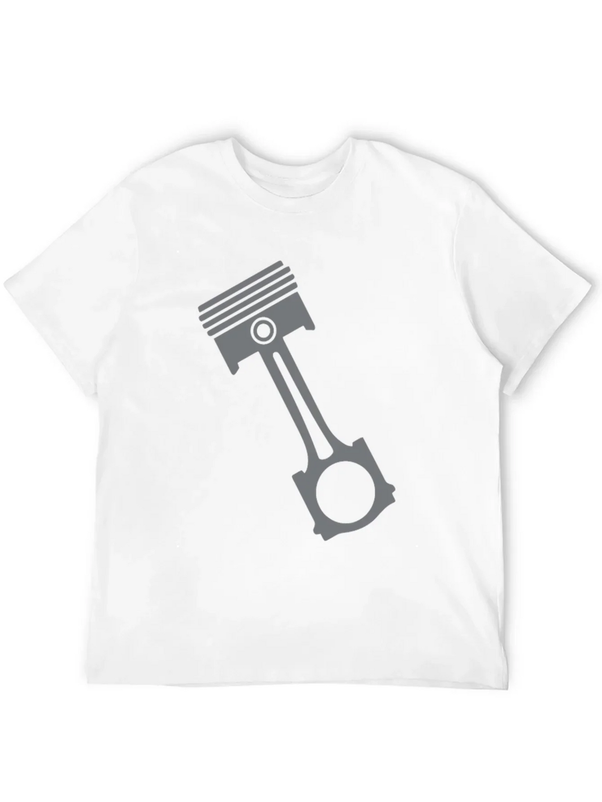 Piston Graphic Tee - Black Engine Enthusiast T-Shirt