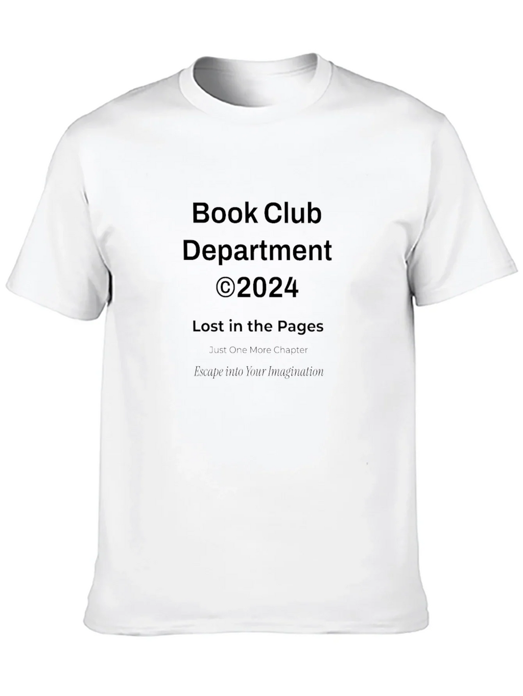 Book Club Department T-Shirt - Lost in the Pages