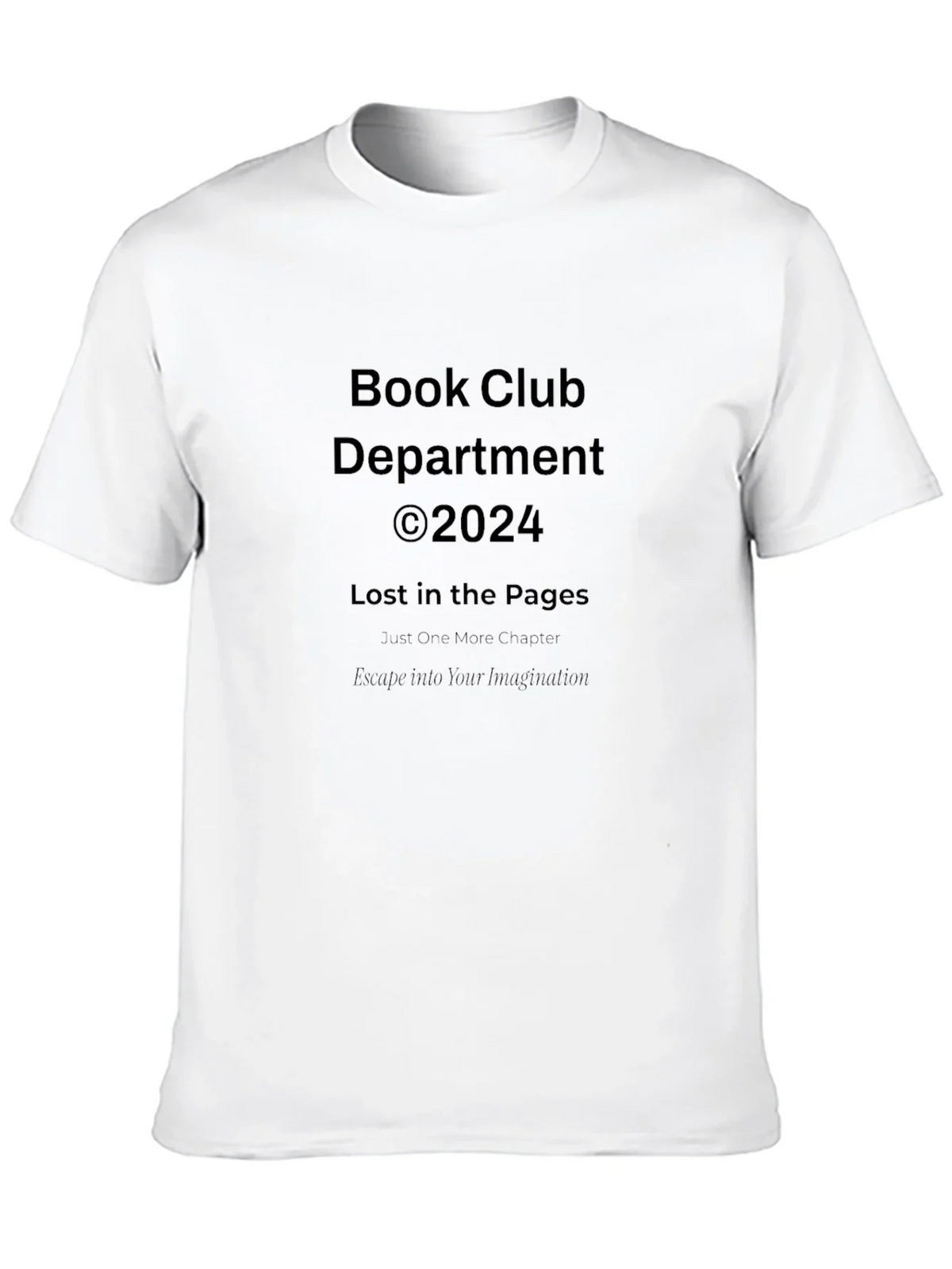 Book Club Department T-Shirt - Lost in the Pages