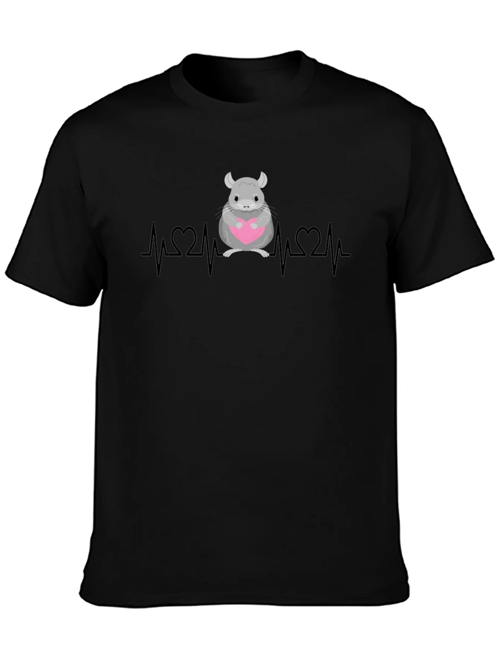 Chinchilla Heartbeat Graphic Tee