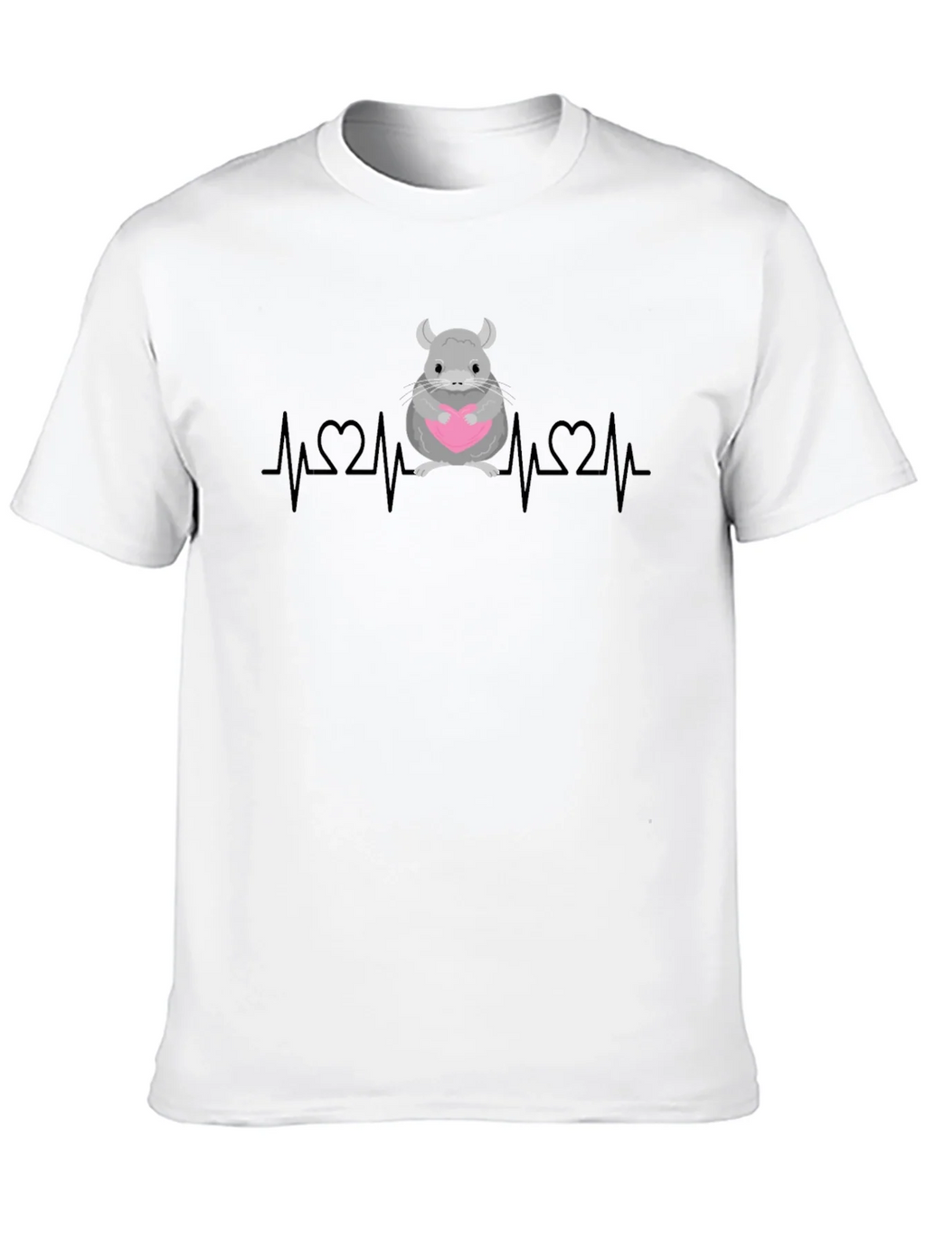Chinchilla Heartbeat Graphic Tee