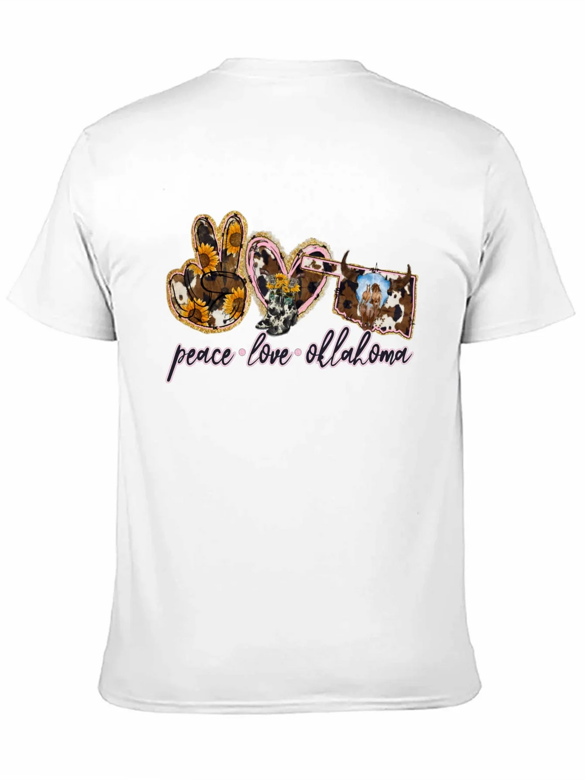 Peace Love Oklahoma T-Shirt