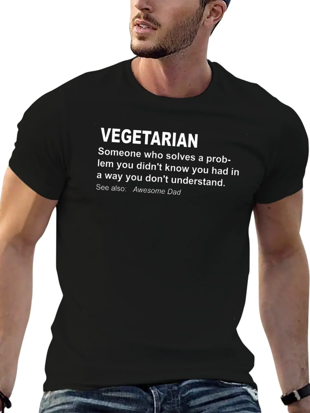 Vegetarian Definition Graphic Tee