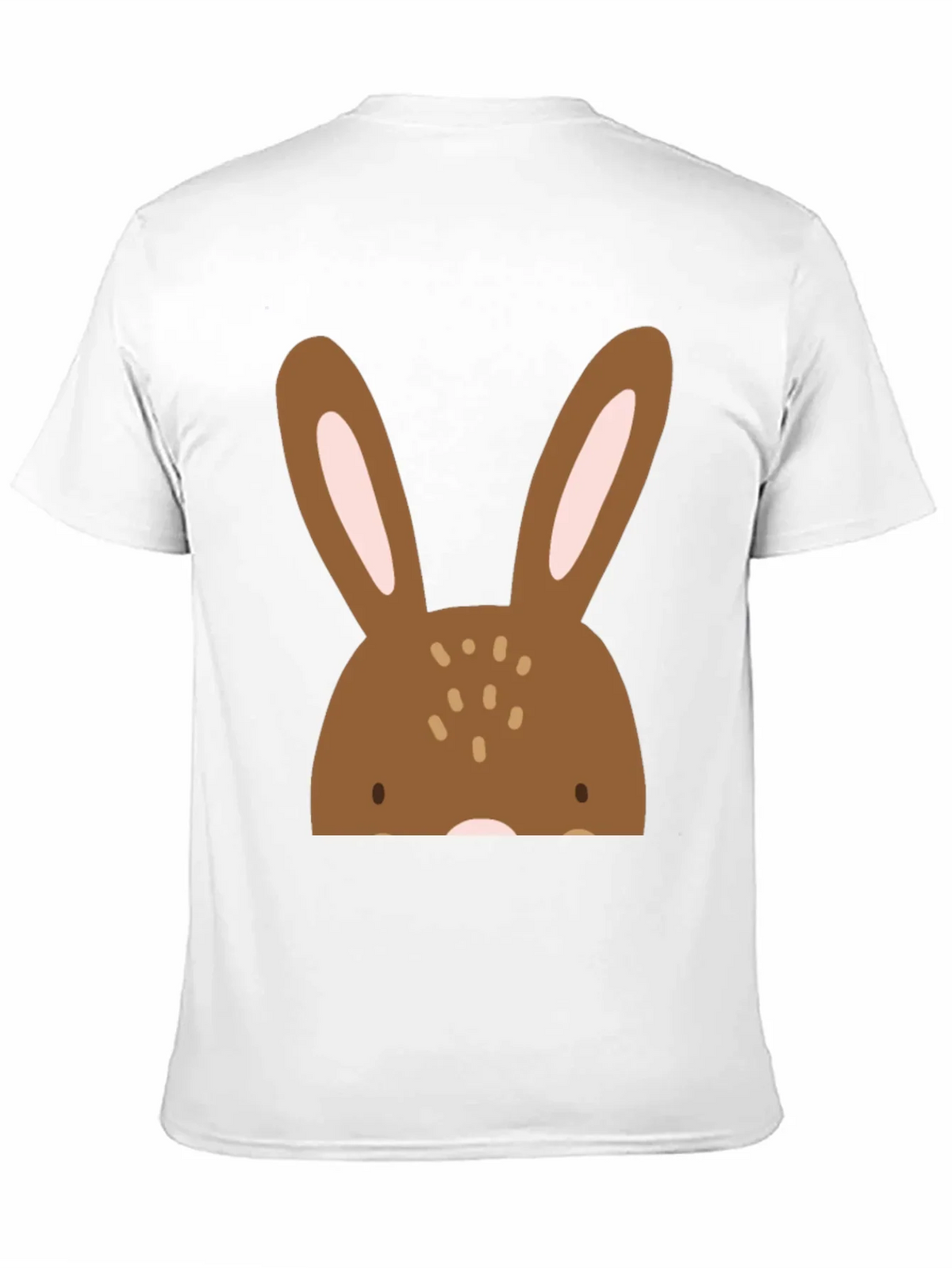 Bunny Graphic Black T-Shirt - Easter Ready!
