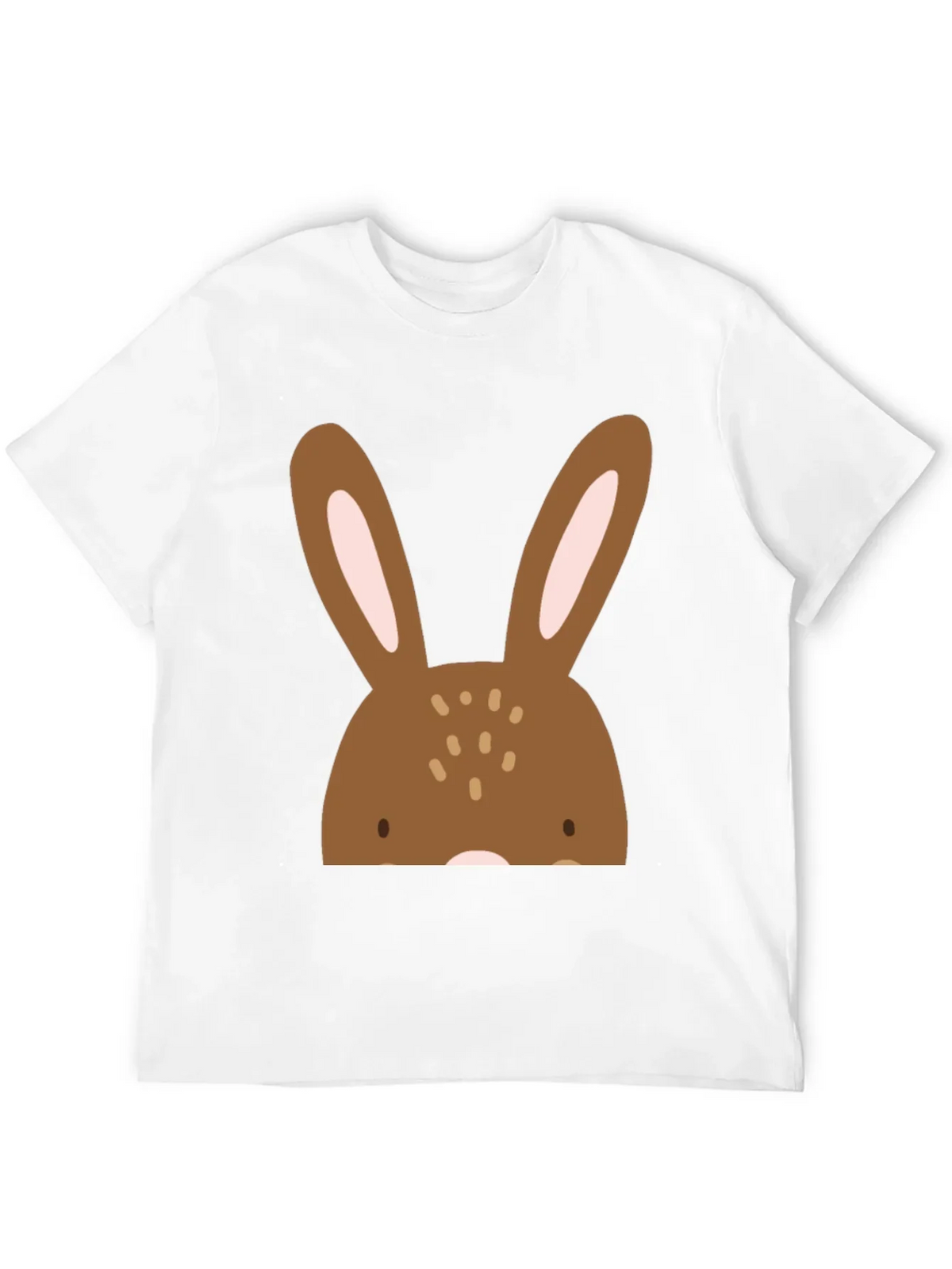 Bunny Graphic Black T-Shirt - Easter Ready!