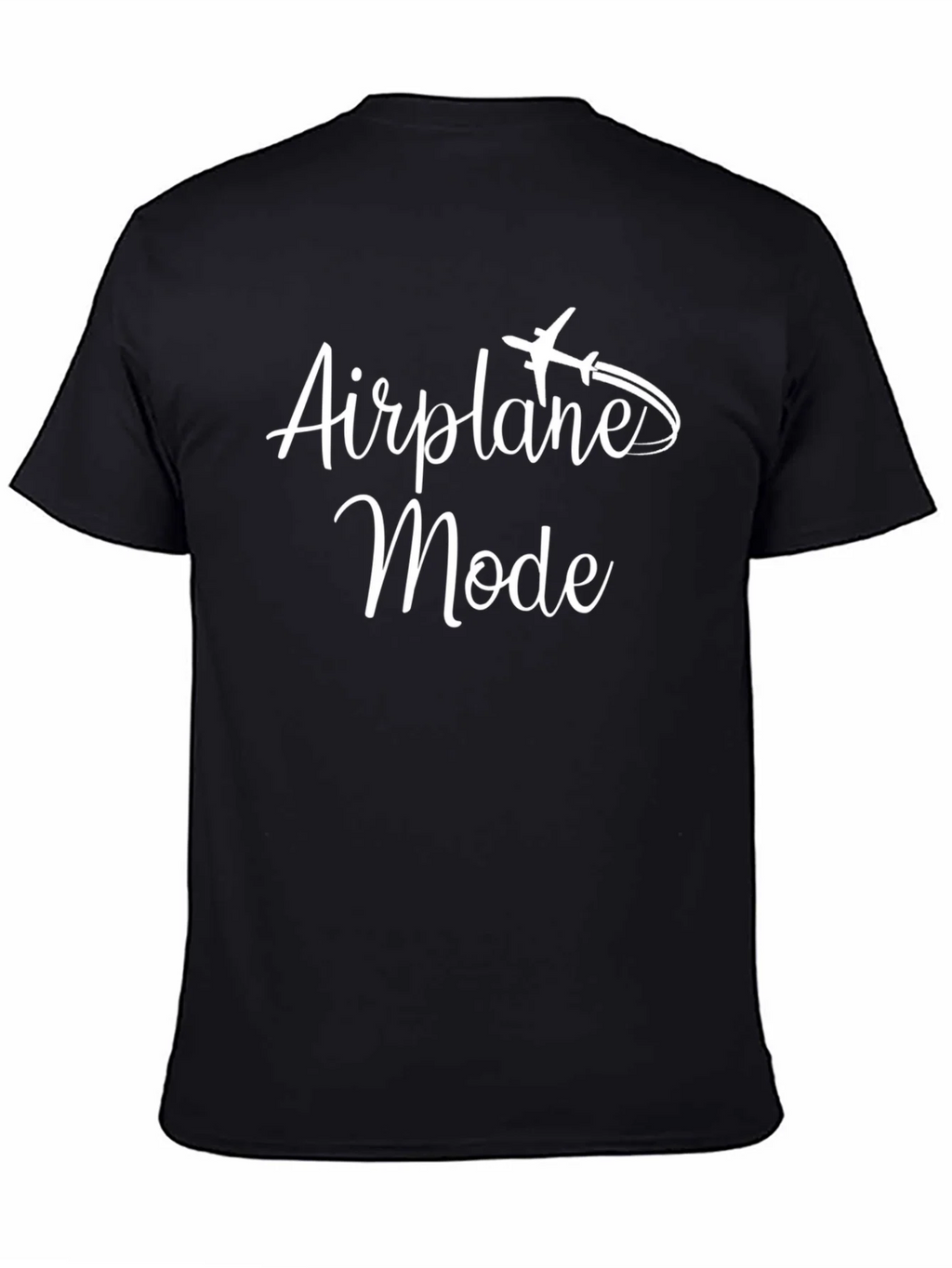 Airplane Mode Black T-Shirt