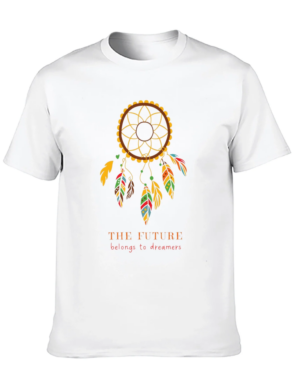 Dreamer T-Shirt - Future Belongs to Dreamers - Black