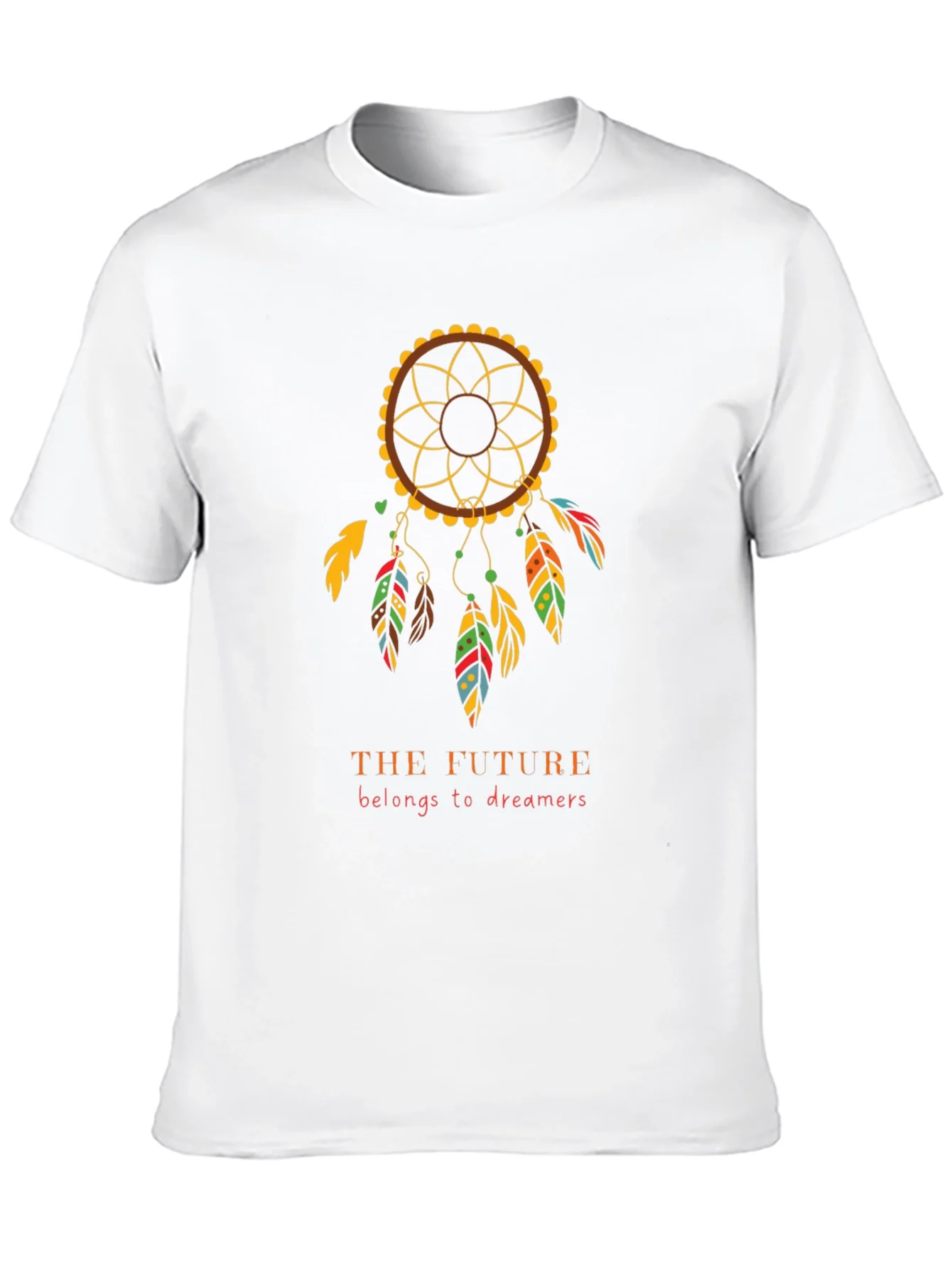 Dreamer T-Shirt - Future Belongs to Dreamers - Black