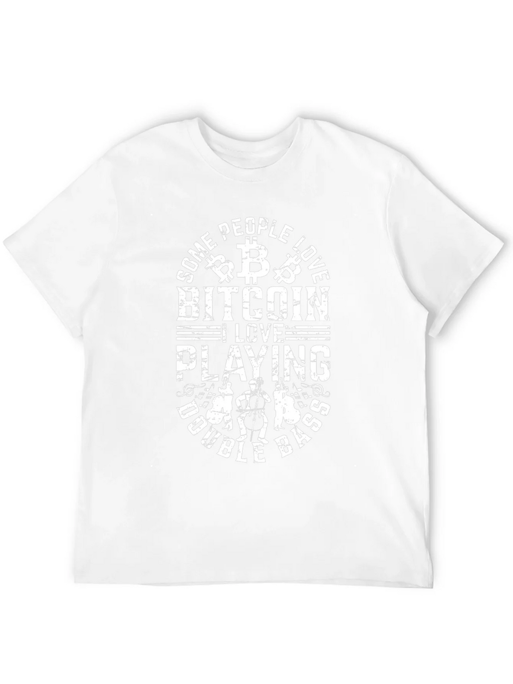 Bitcoin & Double Bass T-Shirt