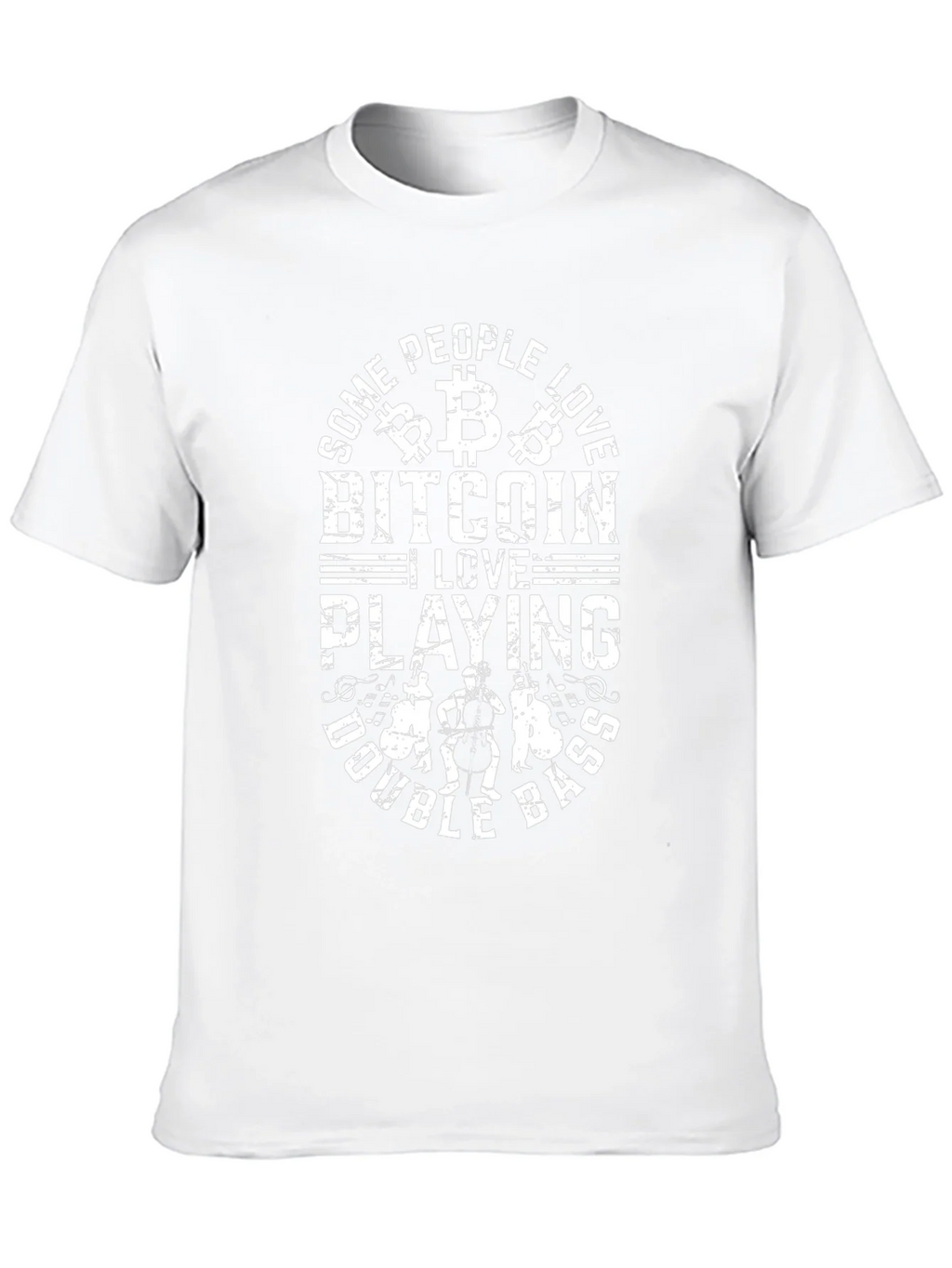 Bitcoin & Double Bass T-Shirt