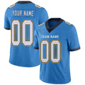 Custom LA.Chargers Stitched American Football Jerseys Personalize Birthday Gifts Powder Blue Jersey