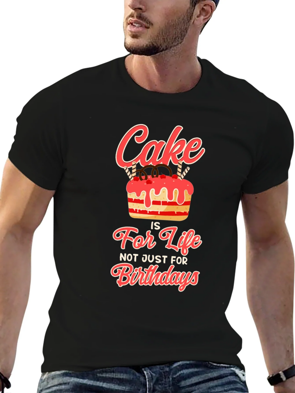 Cake Is Life T-Shirt - Birthday Gift