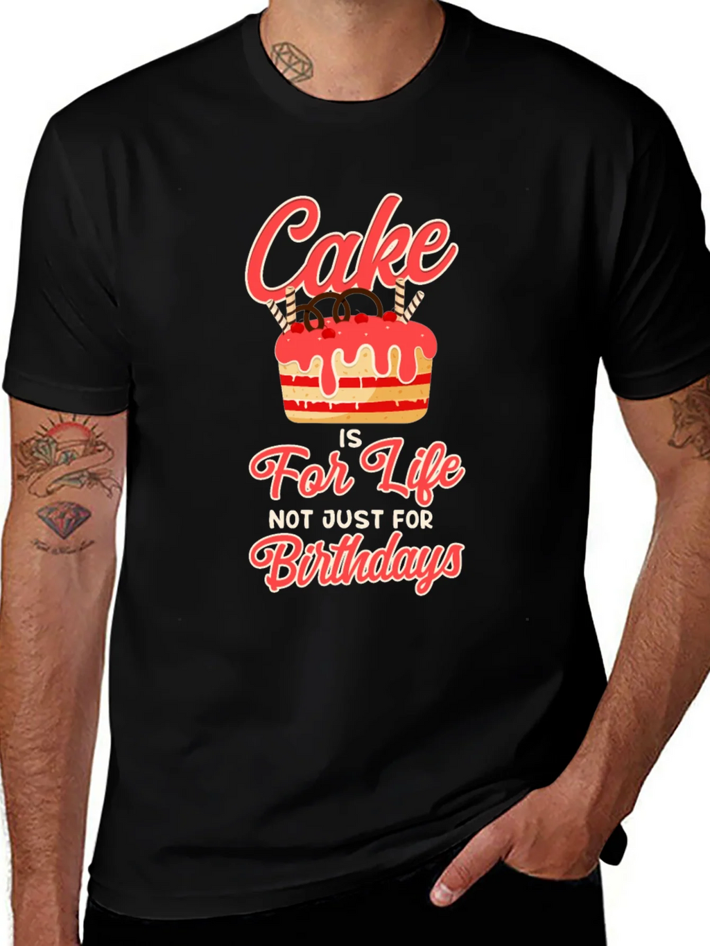 Cake Is Life T-Shirt - Birthday Gift