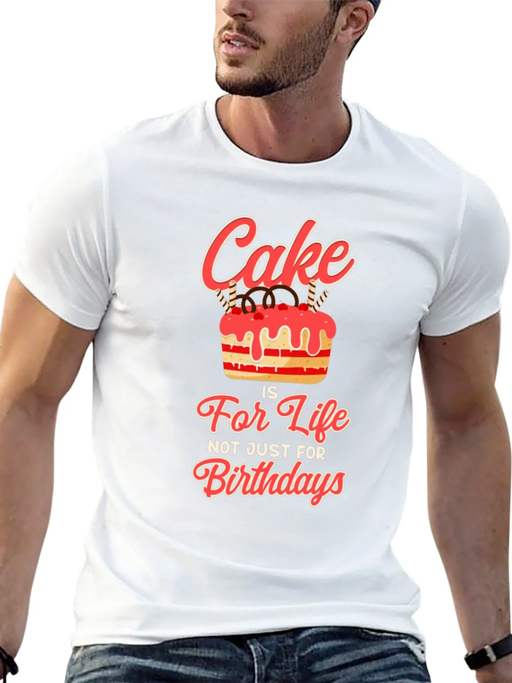 Cake Is Life T-Shirt - Birthday Gift