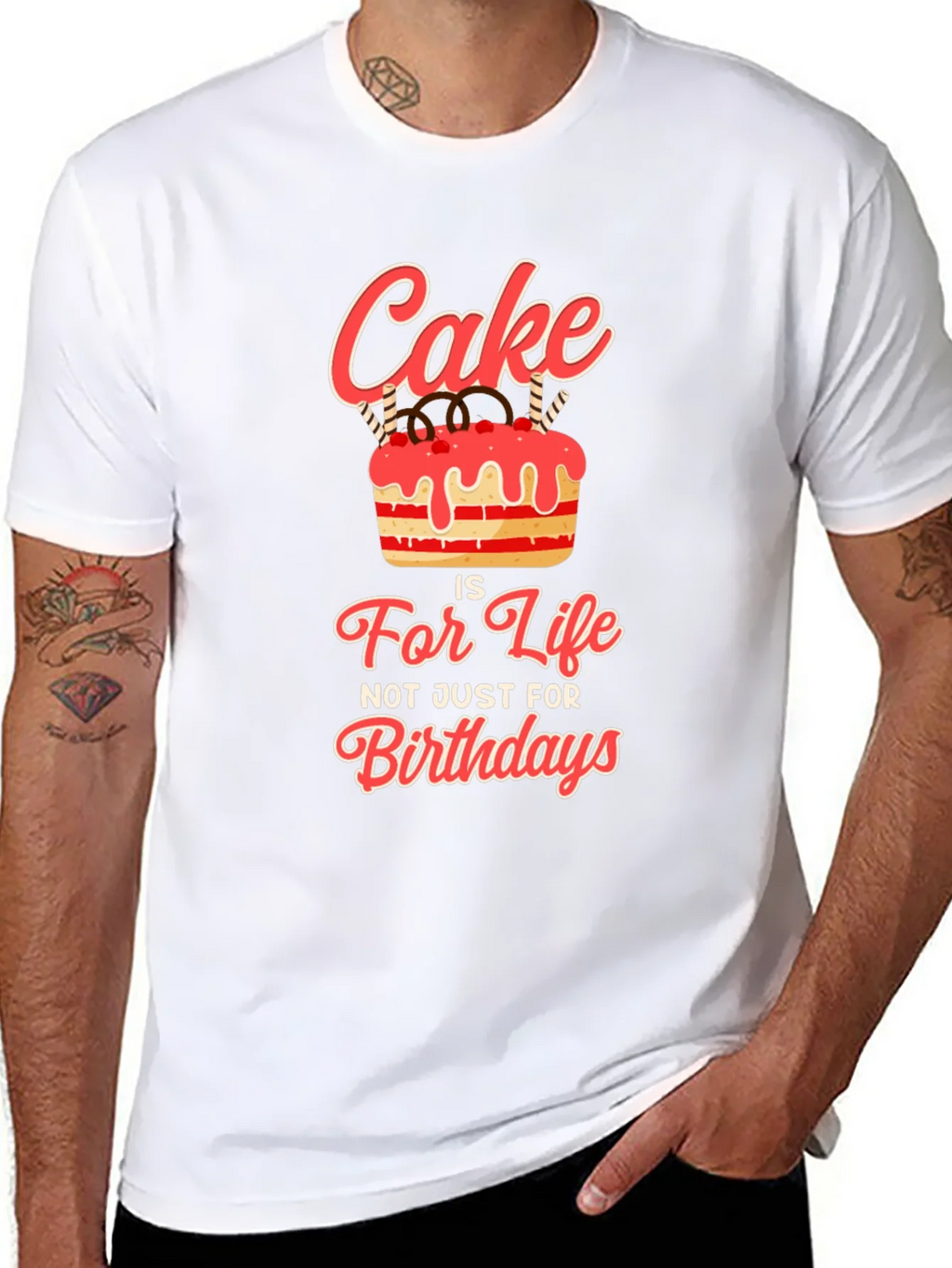 Cake Is Life T-Shirt - Birthday Gift