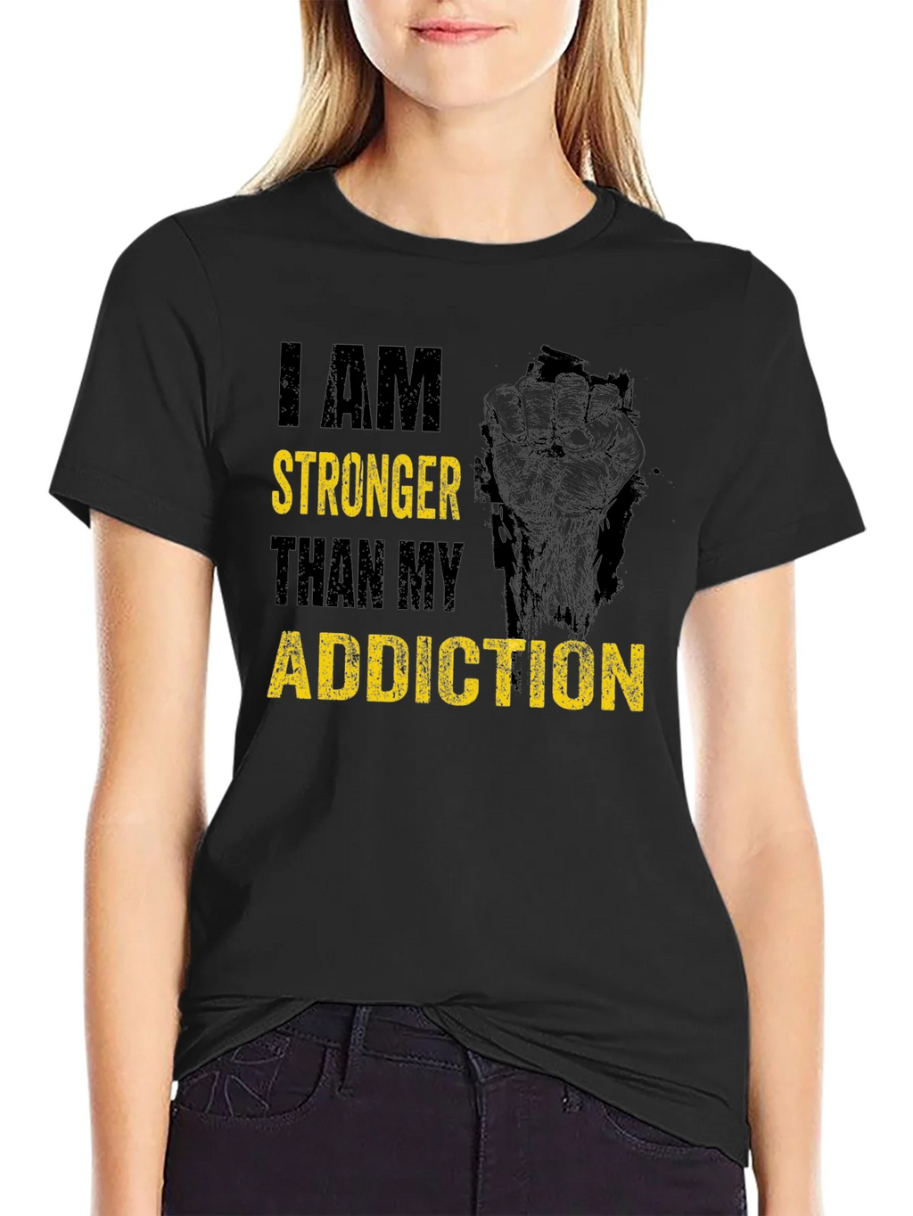 Stronger Than My Addiction T-Shirt