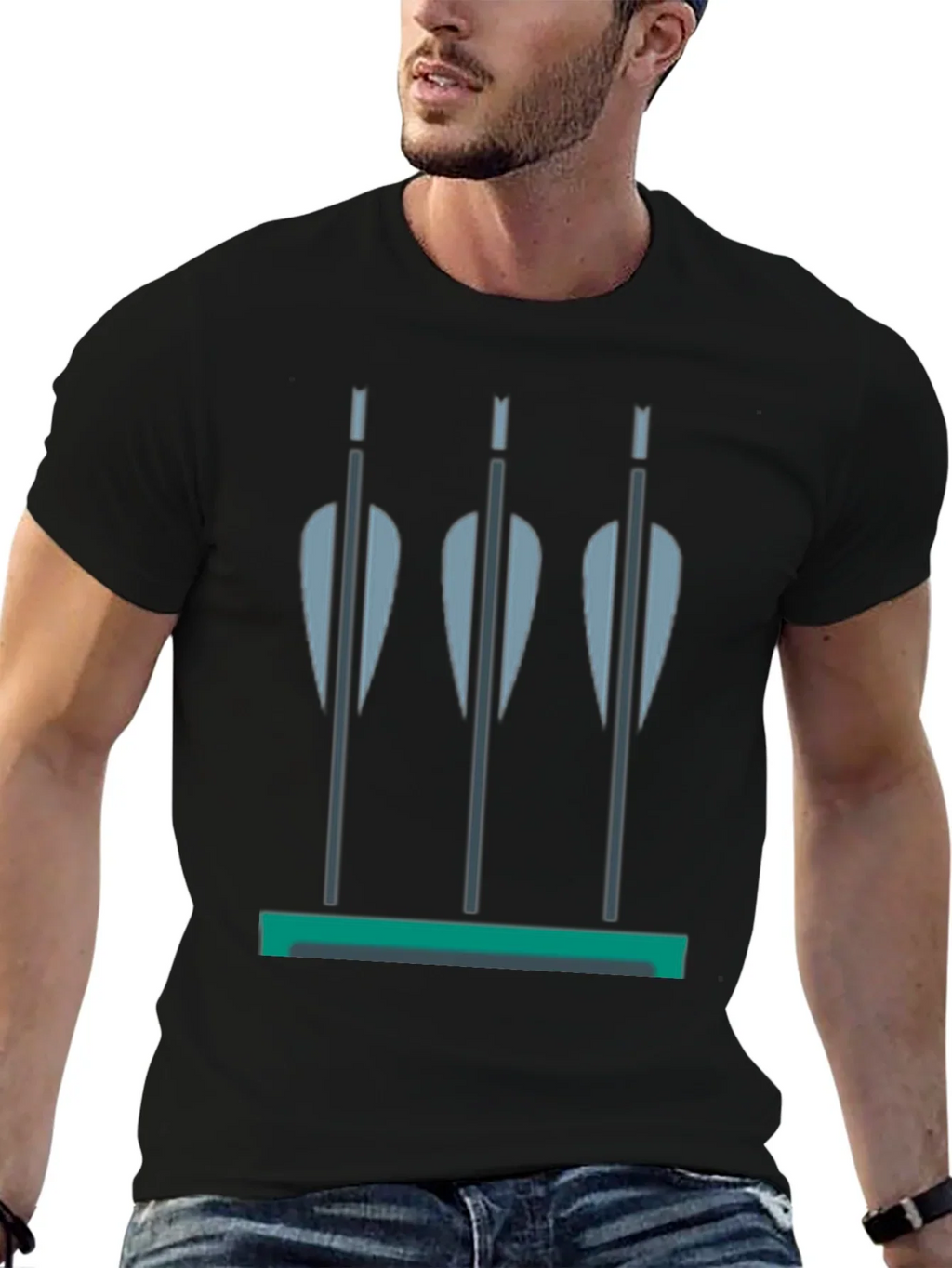 Archery Arrow T-Shirt - Target Practice Style