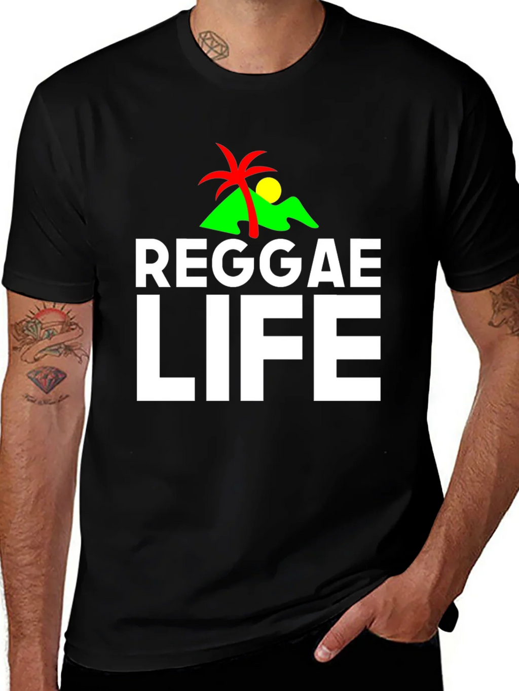 Reggae Life Graphic Tee - Island Style