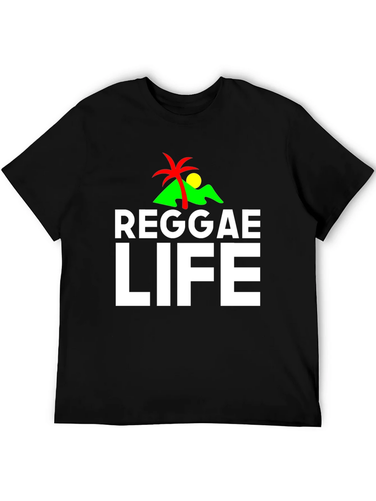 Reggae Life Graphic Tee - Island Style