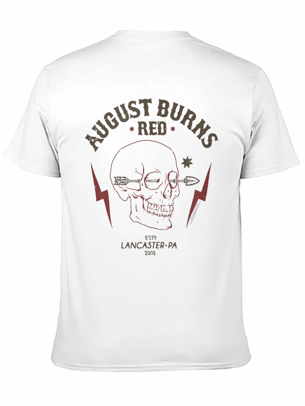 August Burns Red Skull Graphic T-Shirt