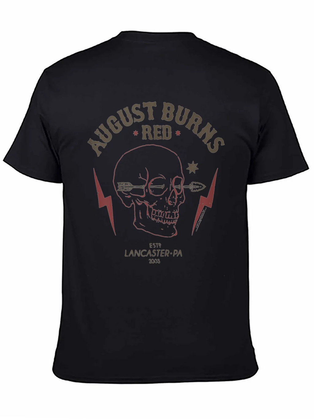 August Burns Red Skull Graphic T-Shirt
