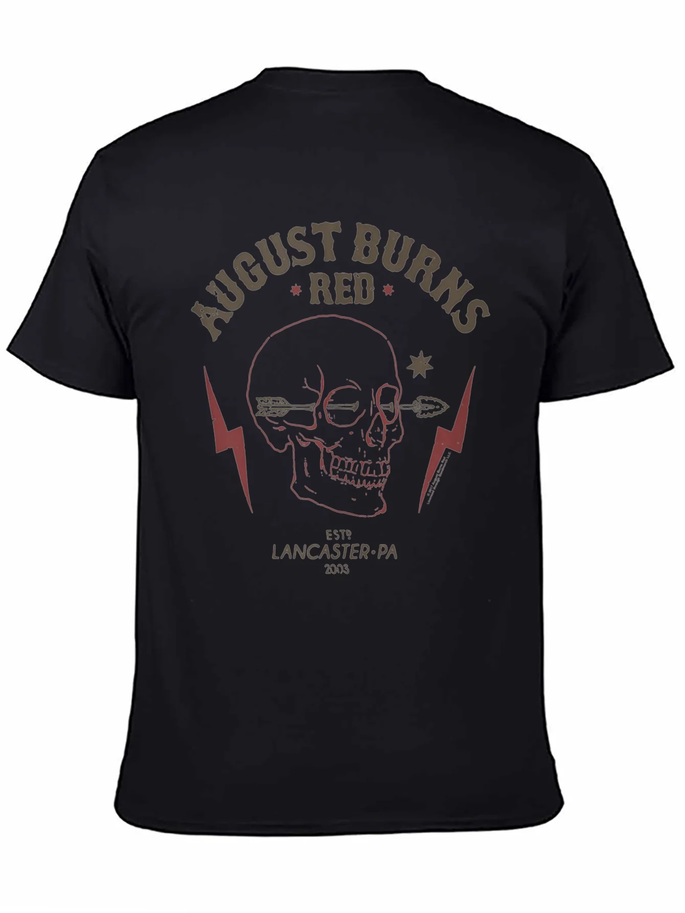 August Burns Red Skull Graphic T-Shirt