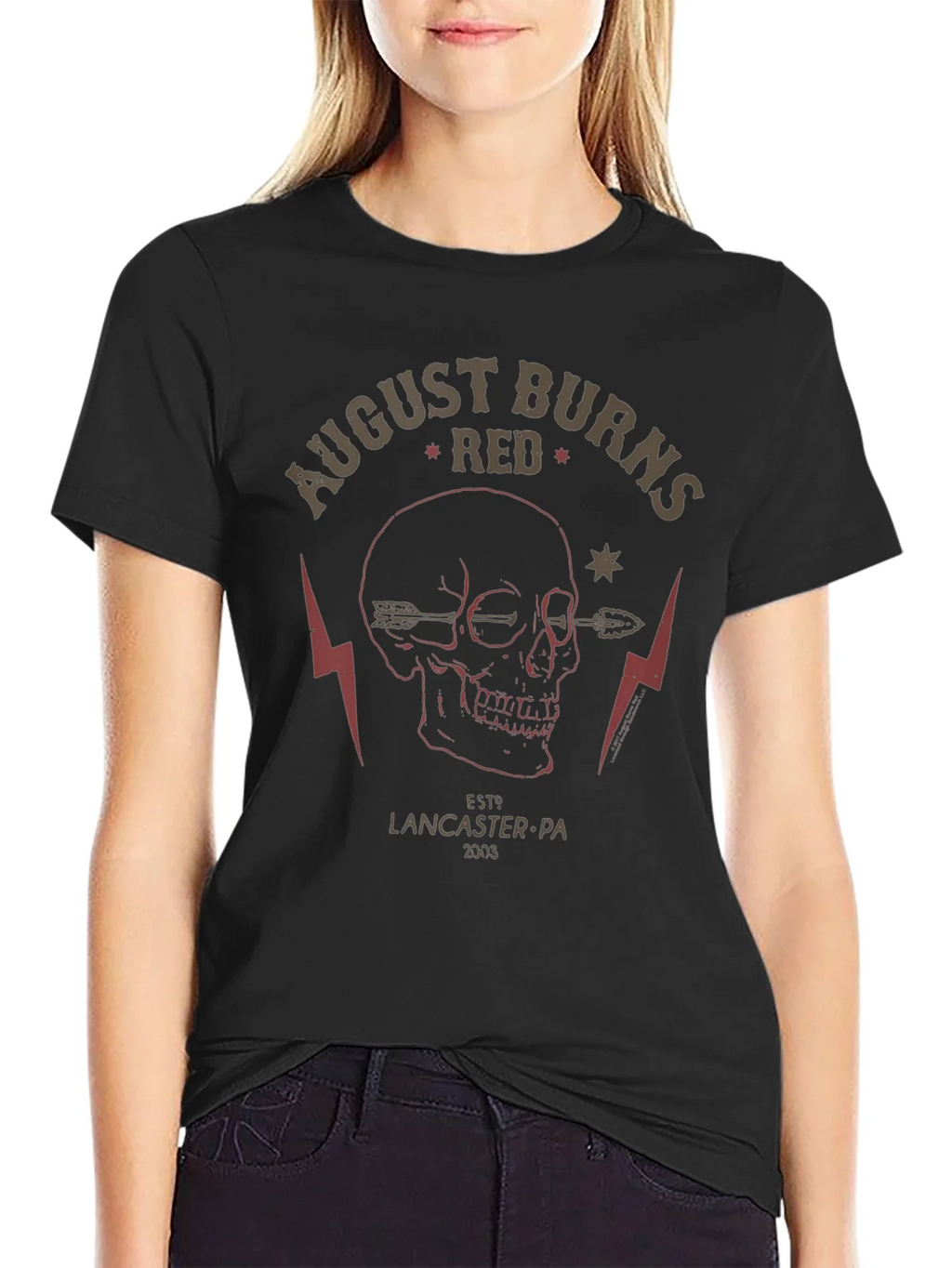 August Burns Red Skull Graphic T-Shirt