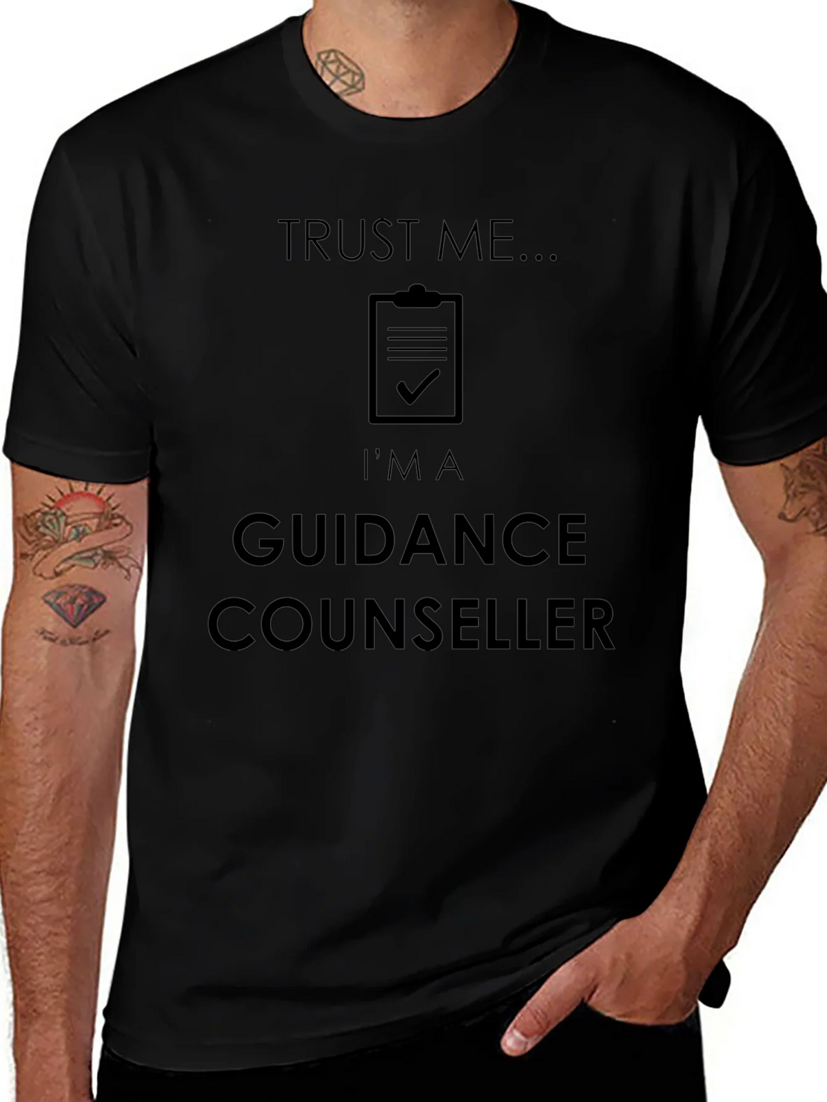 Trust Me Im A Guidance Counselor Graphic T-Shirt