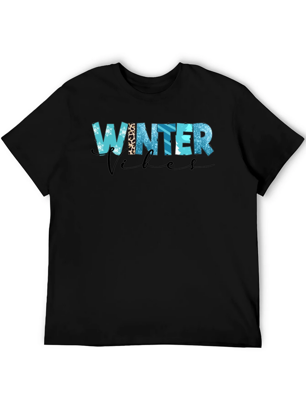 Winter Vibes Graphic Tee Shirt