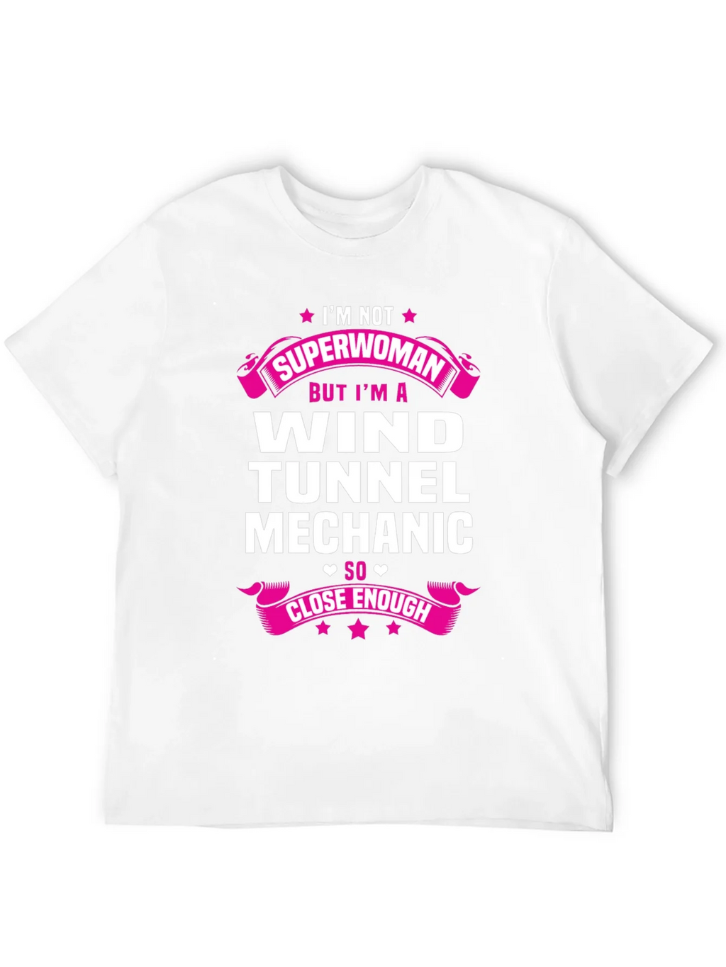 Wind Tunnel Mechanic Superwoman T-Shirt