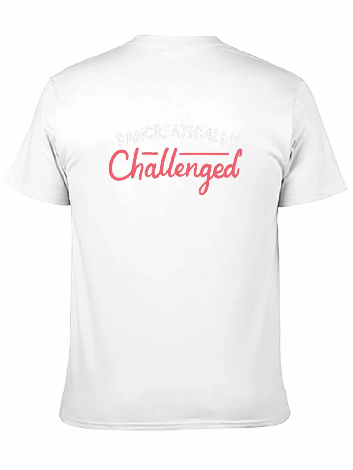 Pancreatically Challenged Black Graphic Tee