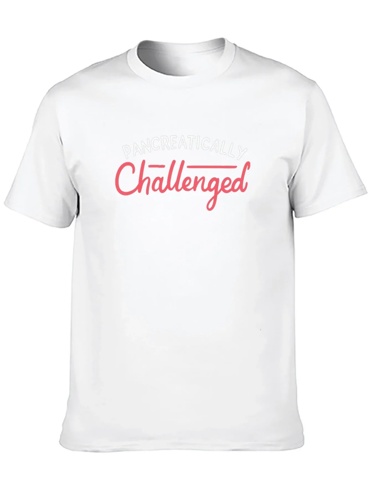 Pancreatically Challenged Black Graphic Tee