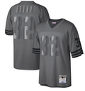 C.Browns #32 Jim Brown Charcoal 1963 Retired Player Metal Legacy Jersey Stitched American Football Jerseys