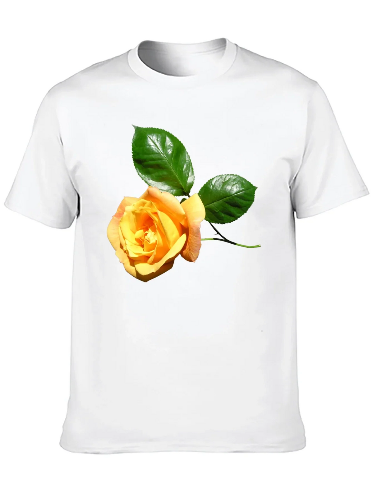 Rose Graphic Tee - Stylish Floral T-Shirt