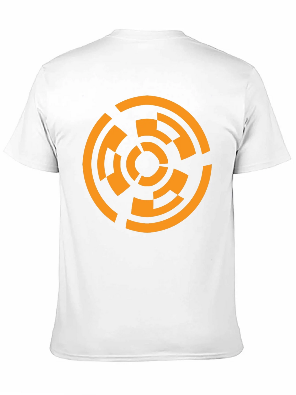 Geometric Circle Graphic T-Shirt - Black