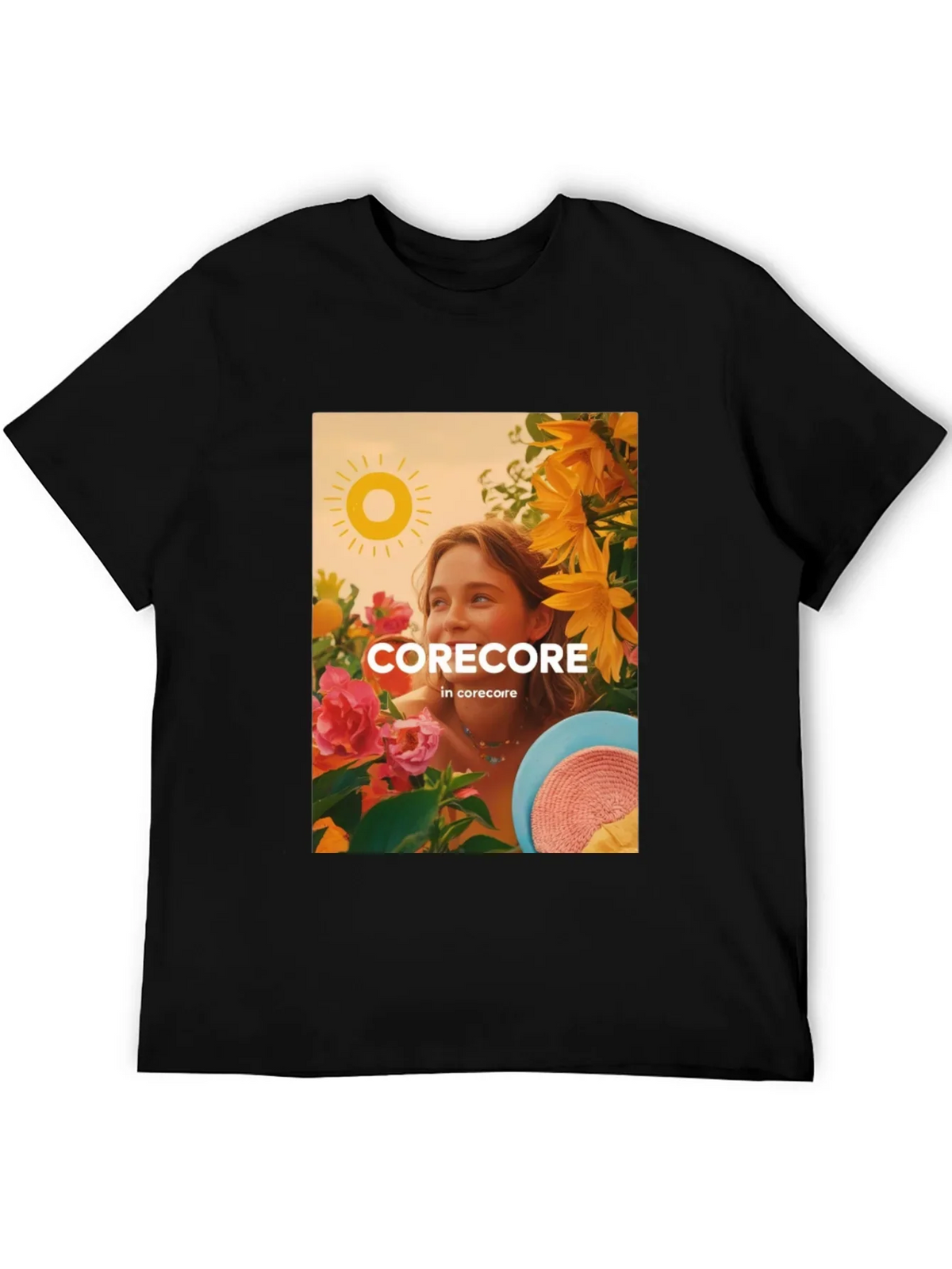 Corecore Graphic T-Shirt - Black
