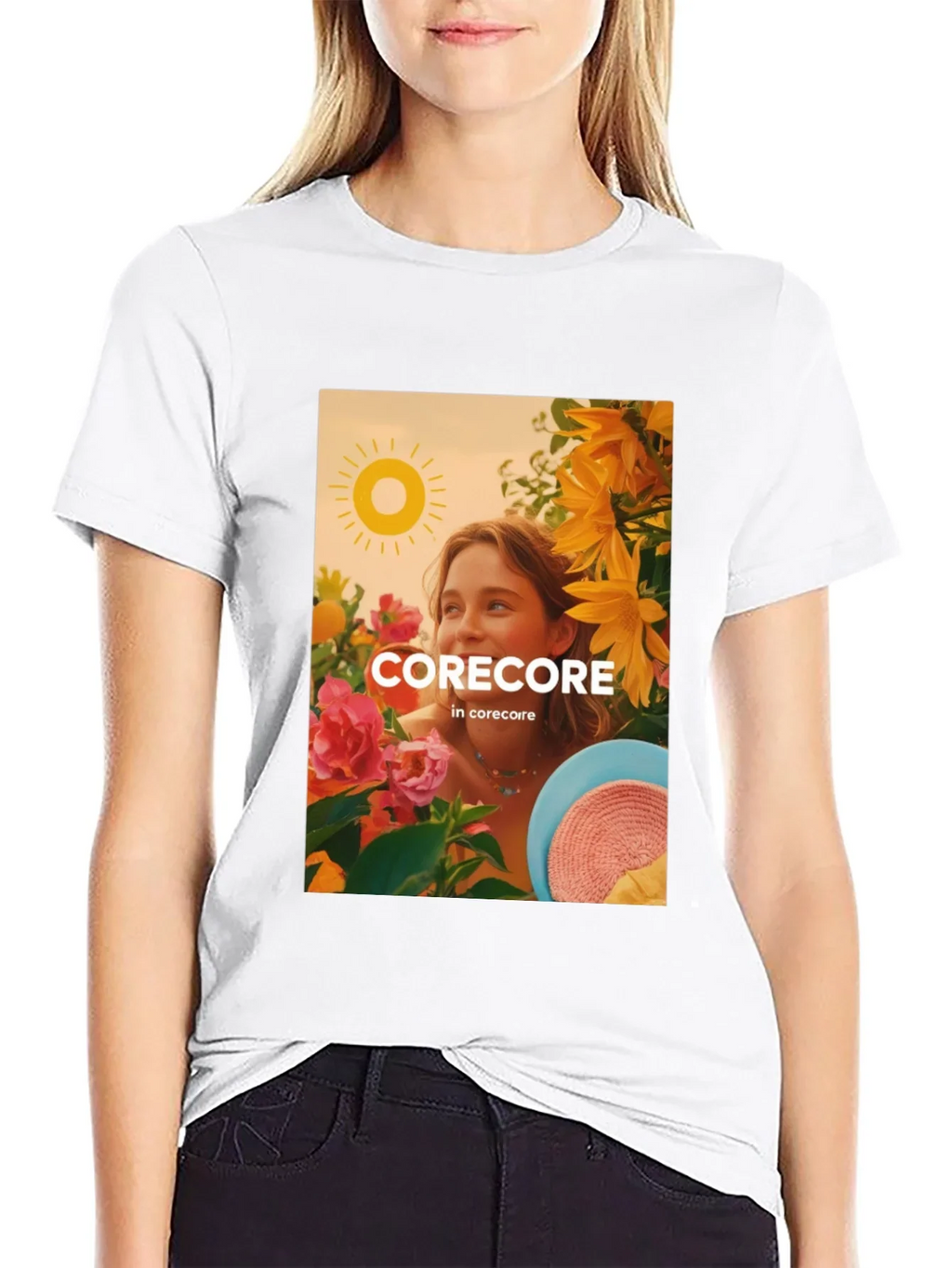 Corecore Graphic T-Shirt - Black