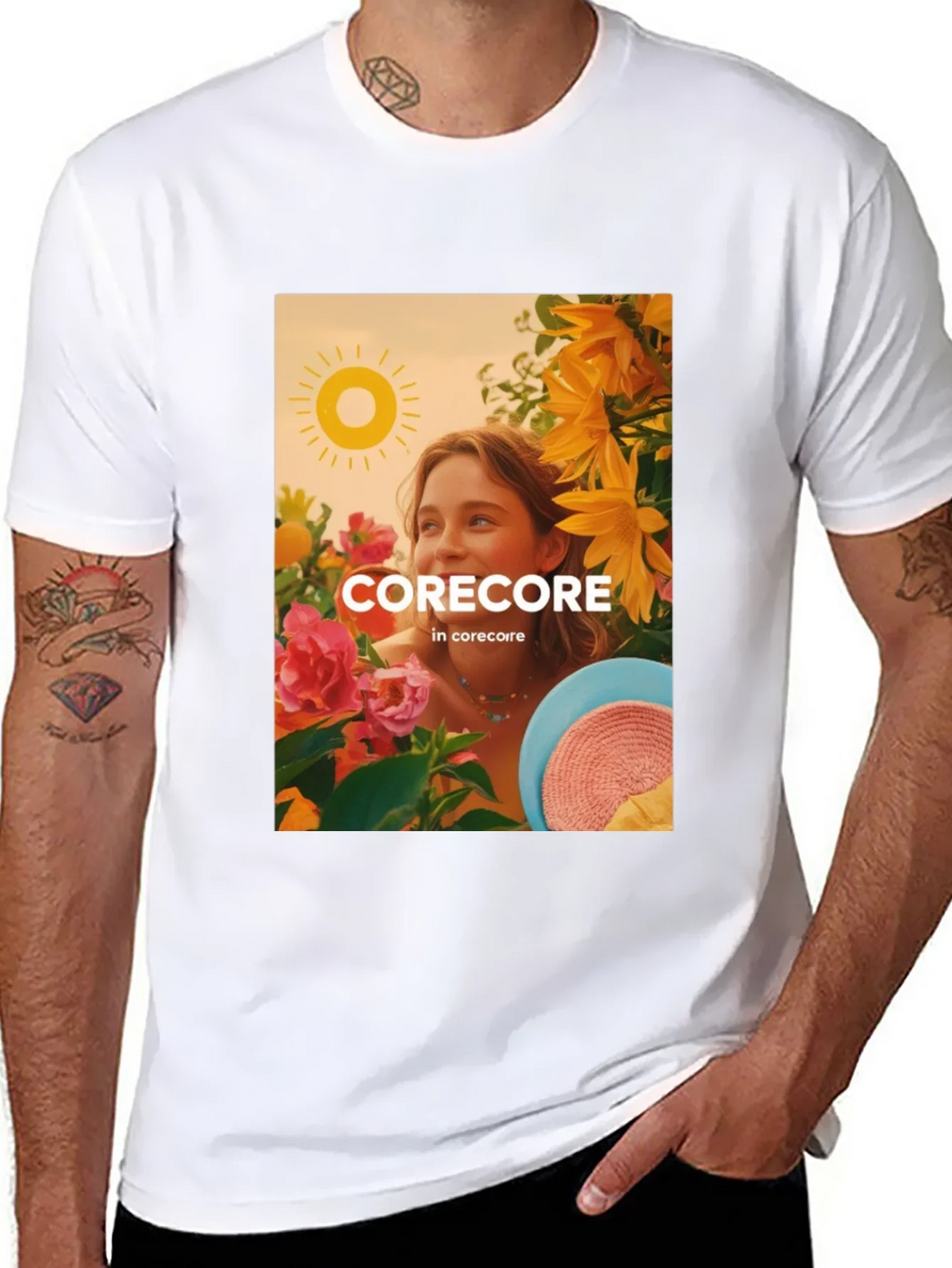 Corecore Graphic T-Shirt - Black
