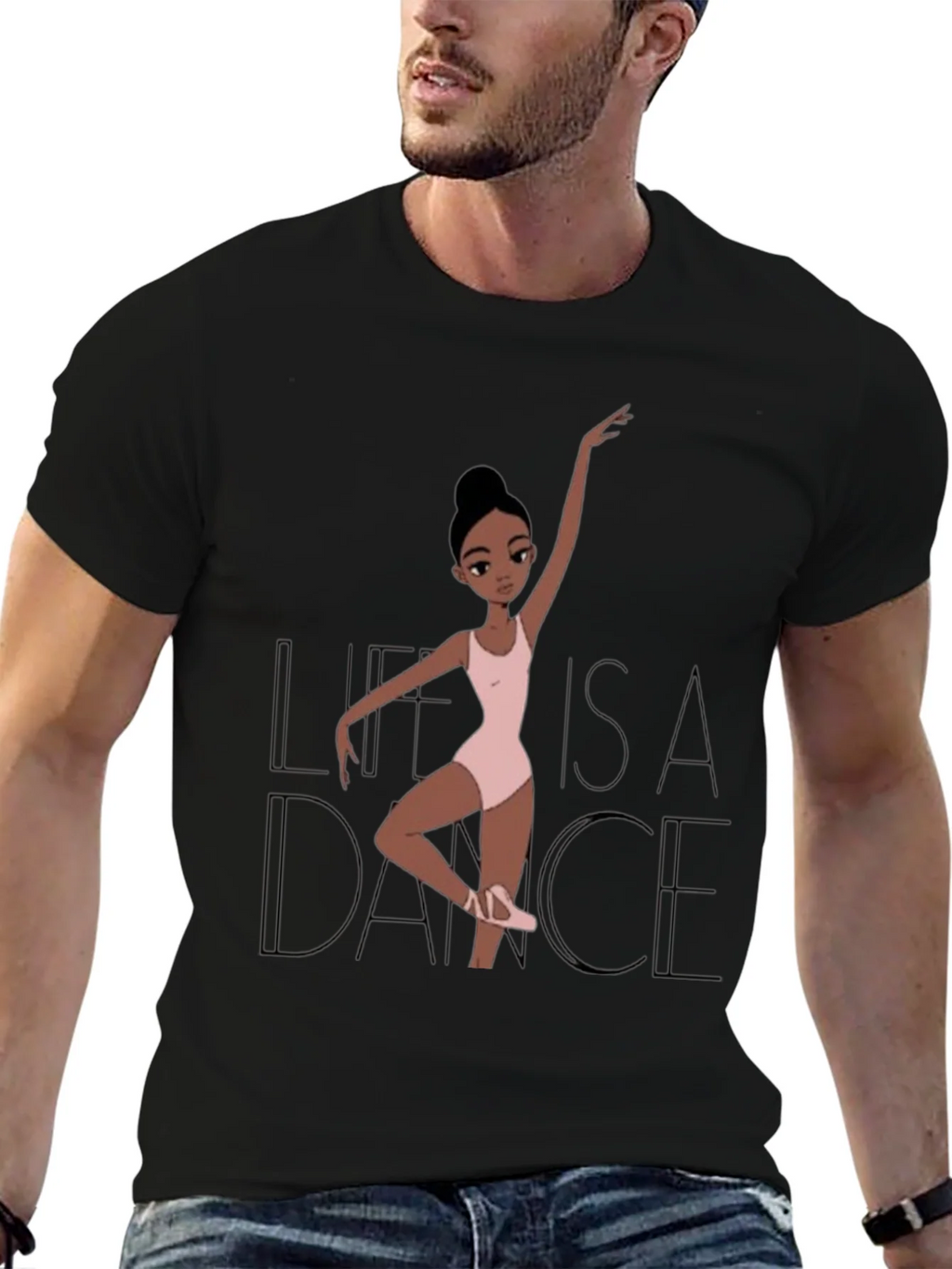 Life is a Dance T-Shirt - Ballerina Graphic Tee