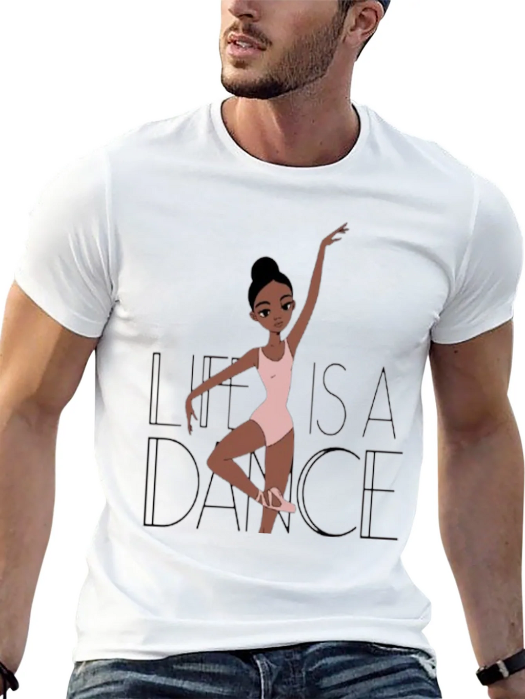 Life is a Dance T-Shirt - Ballerina Graphic Tee