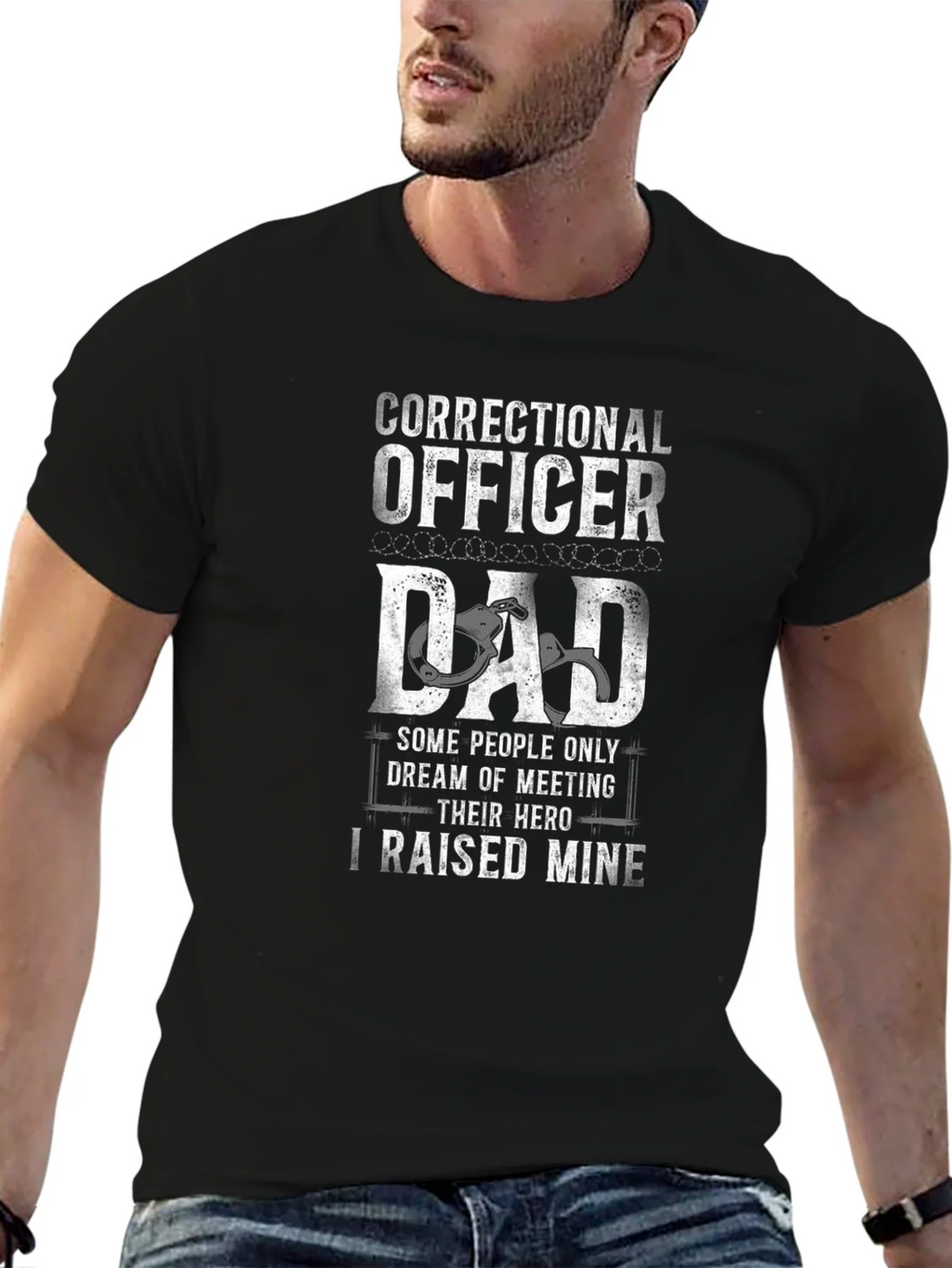 Correctional Officer Dad T-Shirt