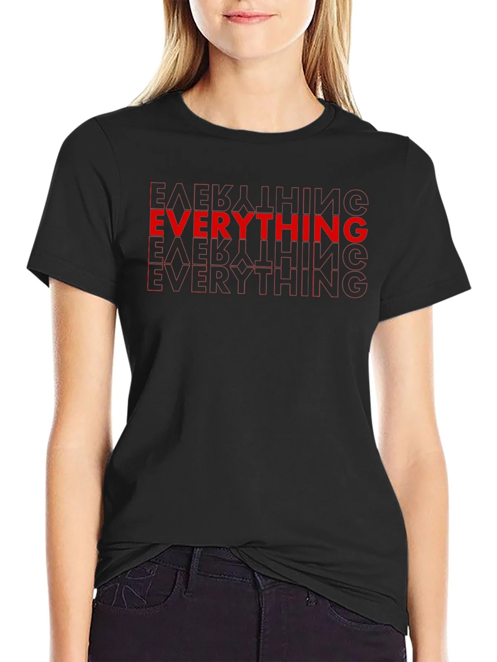 Everything Graphic Tee - Mens Black T-Shirt