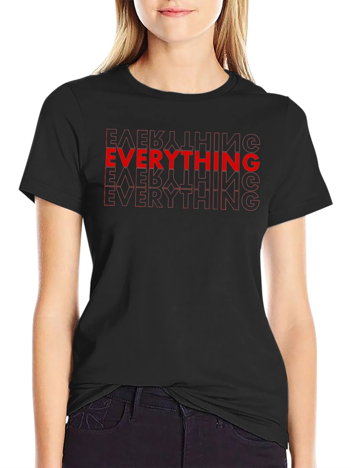 Everything Graphic Tee - Mens Black T-Shirt