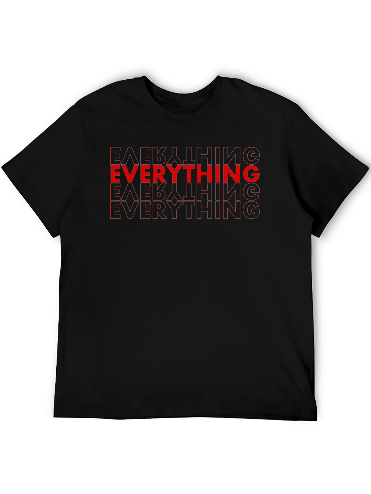 Everything Graphic Tee - Mens Black T-Shirt