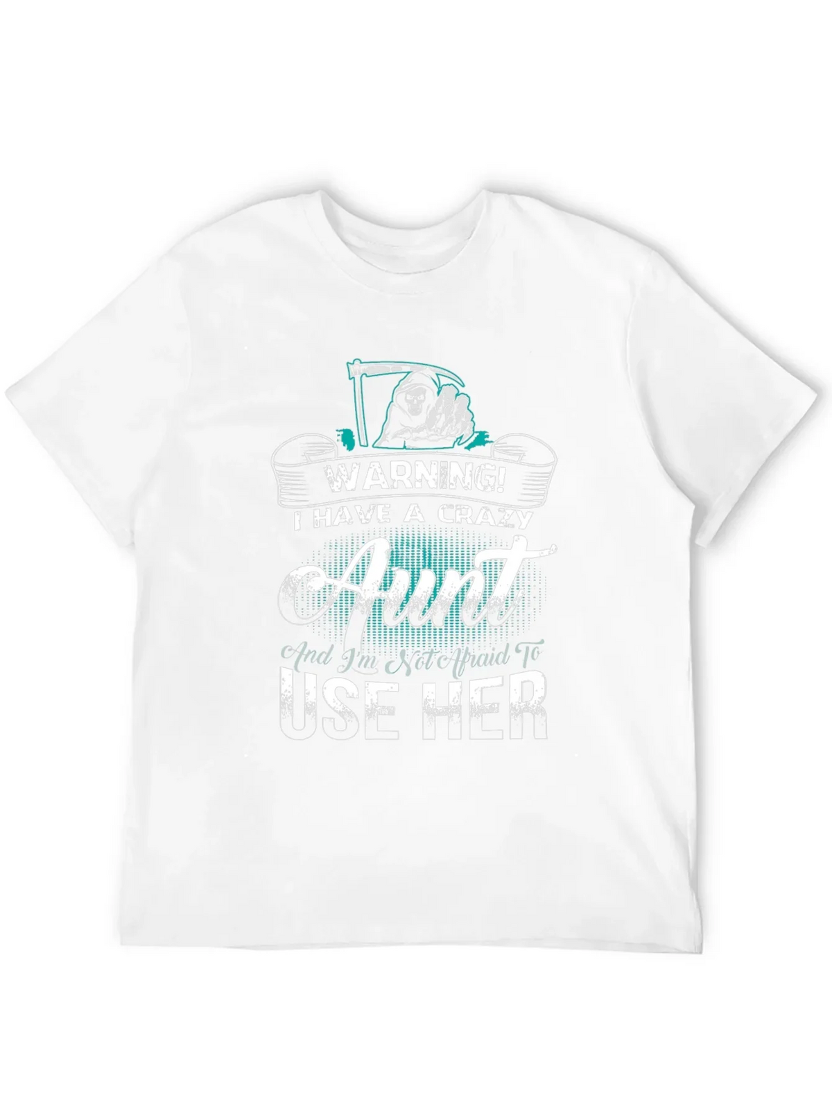 Crazy Aunt Warning Graphic Tee - Unisex