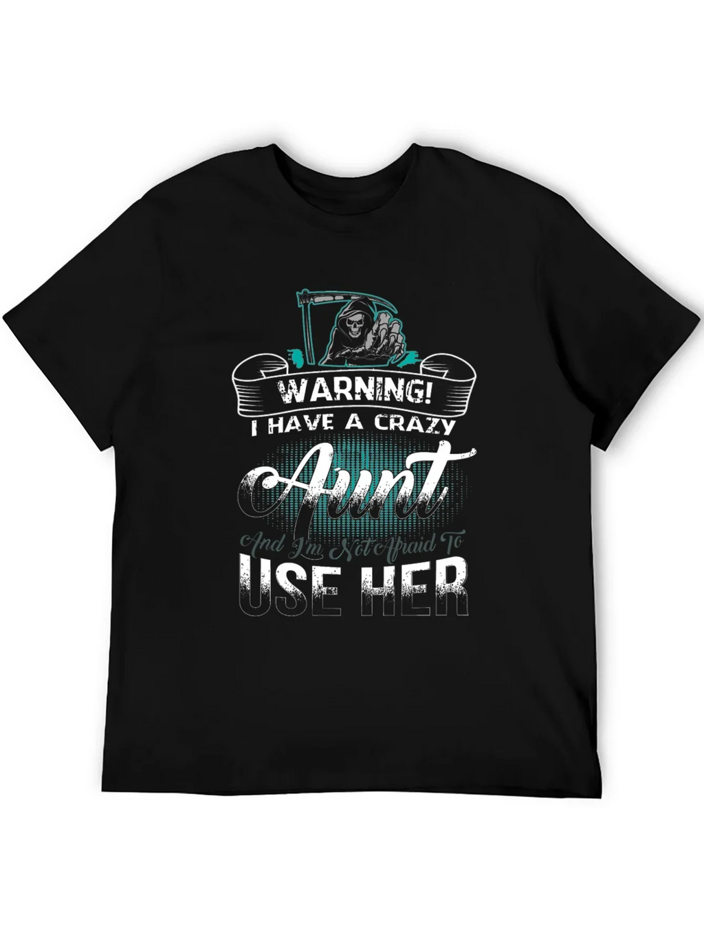 Crazy Aunt Warning Graphic Tee - Unisex