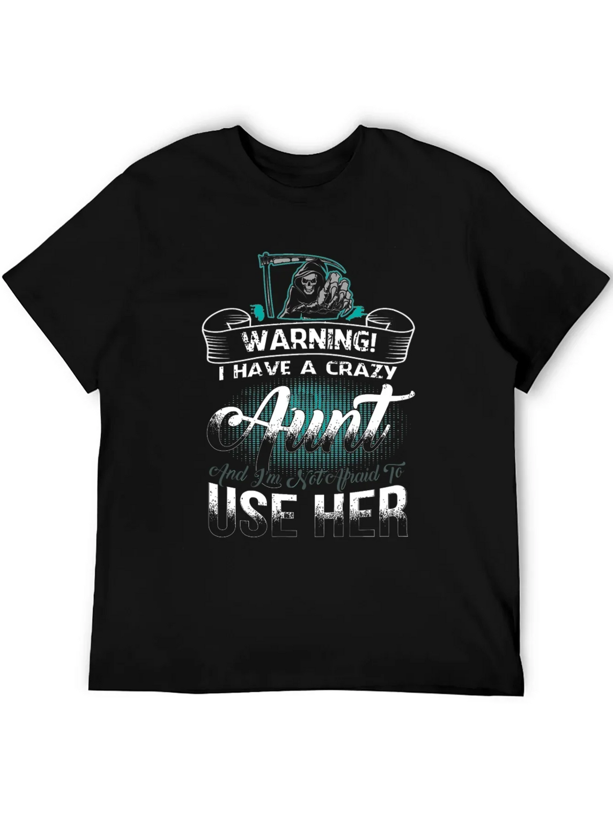 Crazy Aunt Warning Graphic Tee - Unisex