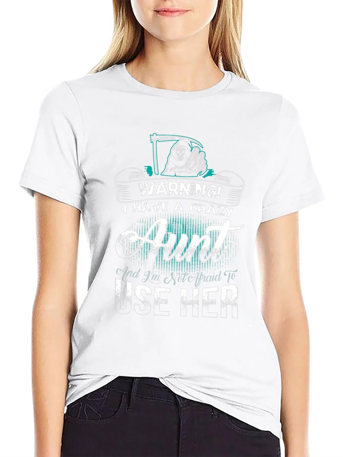 Crazy Aunt Warning Graphic Tee - Unisex